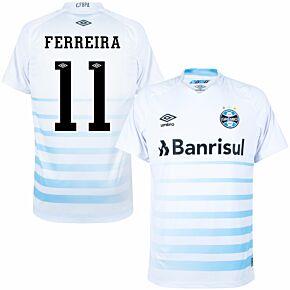 2021 Gremio Away Shirt + Ferreira 11 (Fan Style)