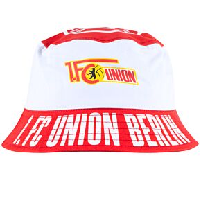Union Berlin Logo Bucket Hat - Red/White