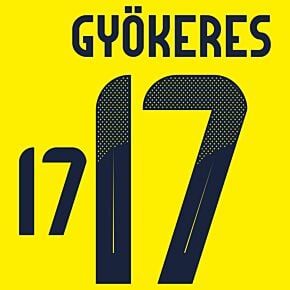 Gyökeres 17 (Official Printing) - 24-25 Sweden Home