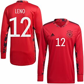 20-21 Germany Home GK Shirt + Leno 12 (Official Printing)