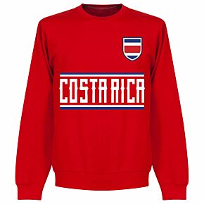 Costa Rica Team KIDS Sweatshirt - Red