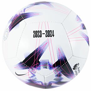23-24 Premier League Skills Ball - (Size 1) - White/Fierce Purple/White