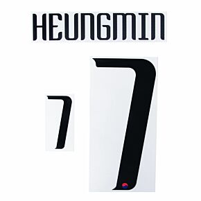 Heungmin 7 (Official Printing) - 24-25 South Korea Home (H M Son)