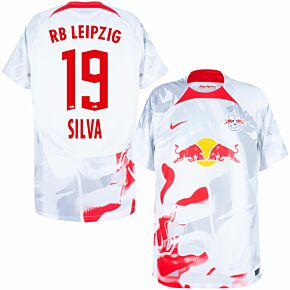 22-23 RB Leipzig Home Shirt + Silva 19 (Official Printing)