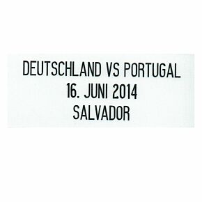 Deutschland Vs Portugal 16th June 2014 World Cup 2014 Matchday Transfer