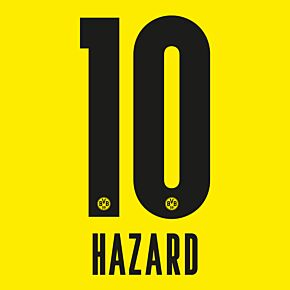 Hazard 10 - 20-21 Borussia Dortmund Home (Official Printing)