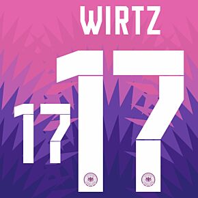 Wirtz 17 (Official Printing) - 24-25 Germany Away