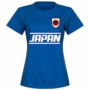 Japan Team Womens T-shirt - Royal