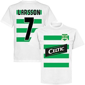 Celtic Larsson 7 Team T-shirt - White