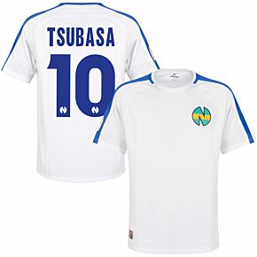 Nankatsu Shirt 1 - White/Blue + Tsubasa 10