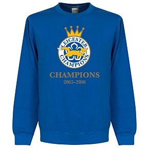 Leicester Winners Sweatshirt - Royal