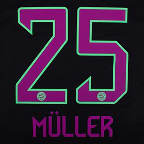 Müller 25 (Official Printing) - 23-24 Bayern Munich Away