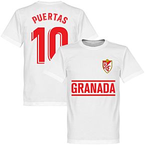 Granada Puertas 10 Team T-Shirt - White