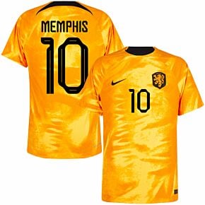 22-23 Holland Dri-Fit ADV Match Home Shirt + Memphis 10 (Official Printing)