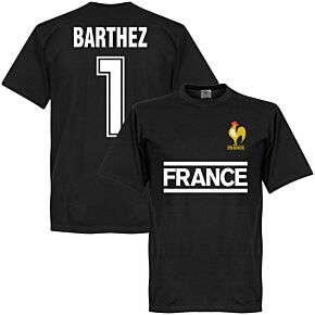 France Barthez Team Tee - Black