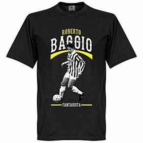 Baggio Juve Fantasista Tee - Black