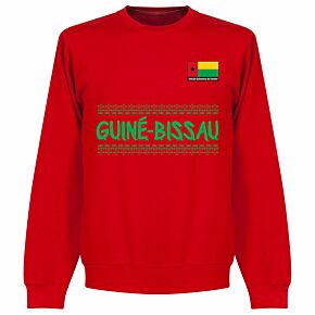 Guinea-Bissau Team Sweatshirt - Red