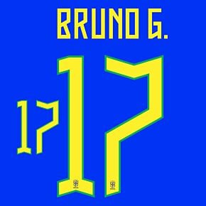 Bruno G. 17 (Official Printing) - 22-23 Brazil Away