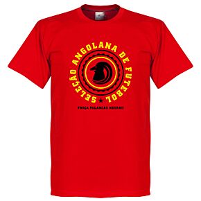 Angola Crest Tee - Red