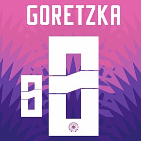 Goretzka 8 (Official Printing) - 24-25 Germany Away