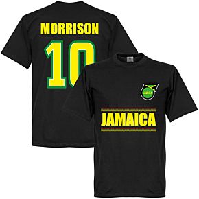 Jamaica Morrison 10 Team Tee - Black