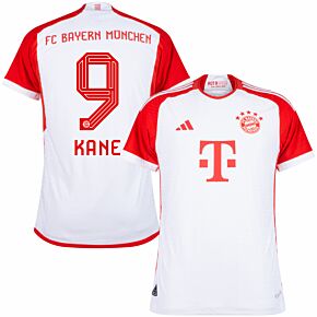 23-24 Bayern Munich Authentic Home Shirt + Kane 9 (Official Printing)