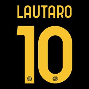 Lautaro 10 (Official Printing) - 20-21 Inter Milan 3rd