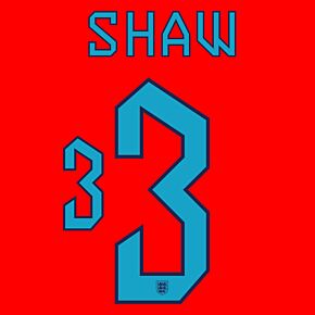 Shaw 3 (Official Printing) - 22-23 England Away