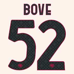 Bove 52 (Official Printing) - 23-24 AS Roma Away