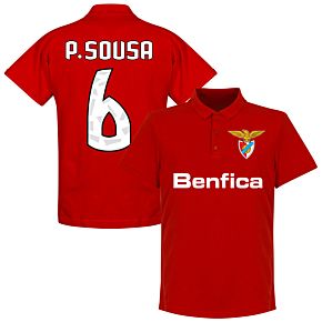Benfica P. Sousa Team Polo Shirt - Red