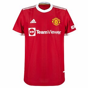 21-22 Man Utd Authentic Home Shirt