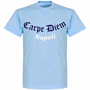 Napoli Carpe Diem T-shirt - Sky Blue