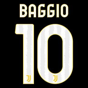 Baggio 10 (Official Printing) - 23-24 Juventus Home