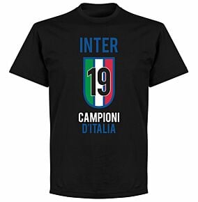 Inter Scudetto 19 T-shirt - Black