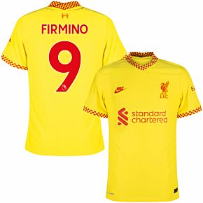 21-22 Liverpool Dri-fit ADV 3rd Shirt + Firmino 9 (Premier League Printing)