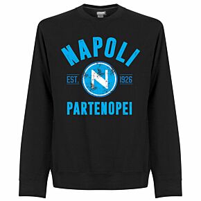 Napoli Established Sweatshirt  - Black