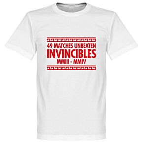 The Invincibles 49 Unbeaten Tee - White