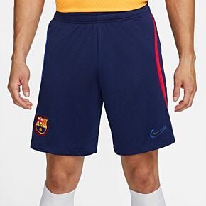 21-22 Barcelona Dri-Fit Strike Training Shorts - Blue