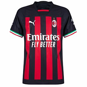 22-23 AC Milan Home Authentic Shirt