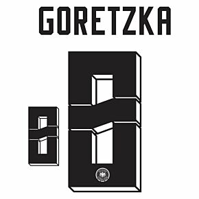 Goretzka 8 (Official Printing) - 24-25 Germany Home