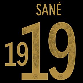 Sané 19 (Official Printing) - 22-23 Germany Away