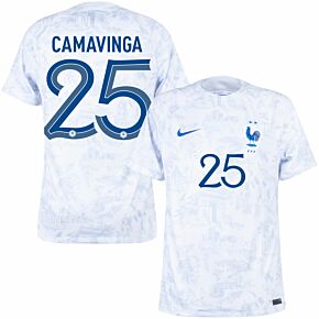22-23 France Away + Camavinga 25 (Official Printing)
