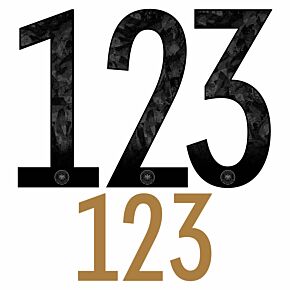 22-23 Germany Home Adult Player Number Sets (254mm / 104mm)