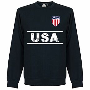 USA Team Sweatshirt - Navy