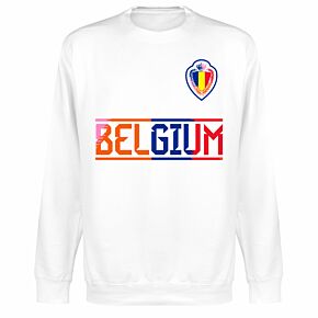 Belgium Team 2022 Sweatshirt - White