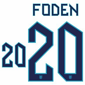 Foden 20 (Official Printing) - 22-23 England Home