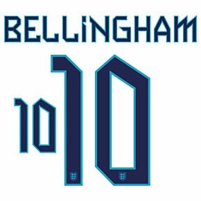 Bellingham 10 (Official Printing) - 22-23 England Home