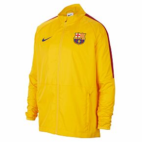 22-23 Barcelona Repel AWF Academy Jacket - Yellow/Red/Blue - Kids