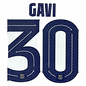 Gavi 30 (Official Cup Printing) - 22-23 Barcelona Away