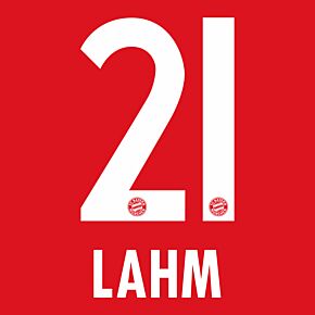 Lahm 21 - Boys Bayern Munich Home Official Name & Number 2013 / 2014
